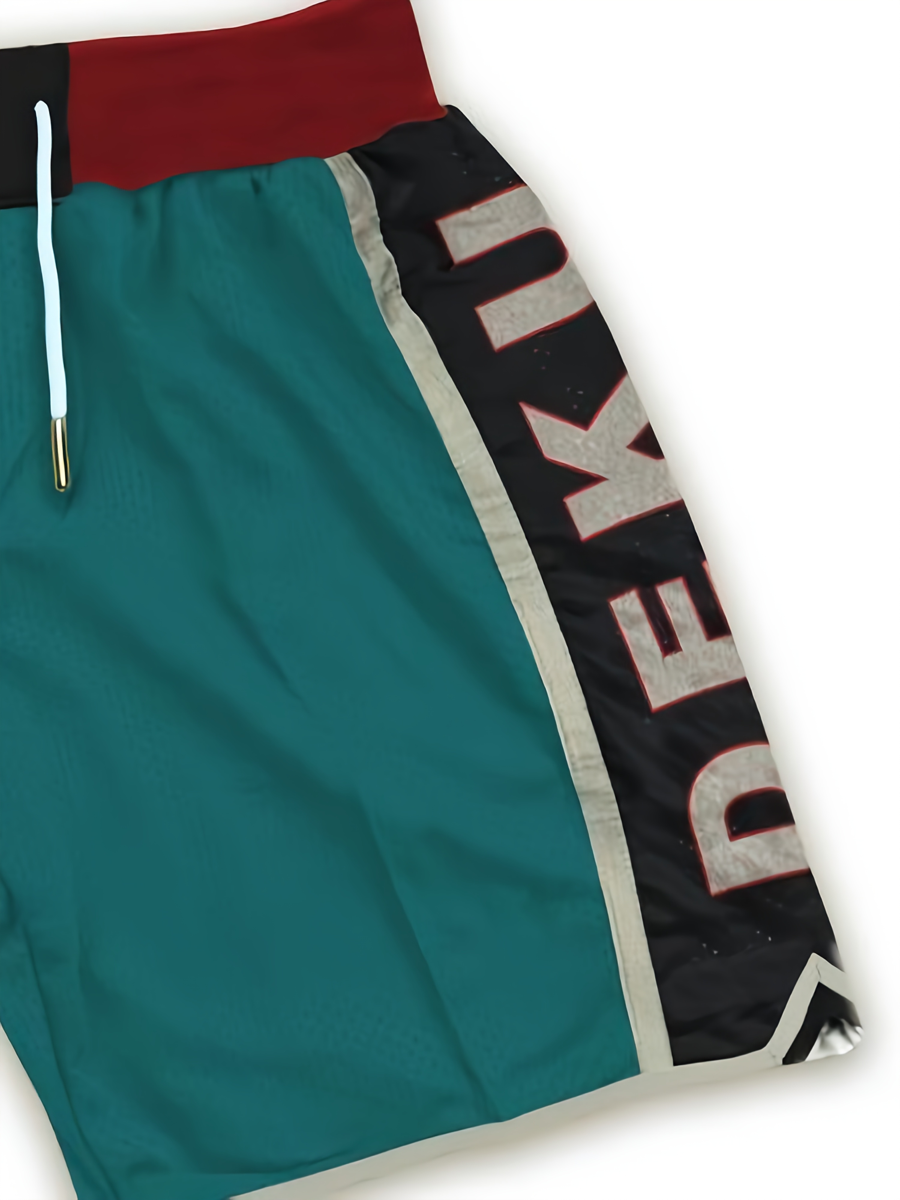 Men's Casual Sports Shorts with Cartoon Print, Running Shorts Loose Fit Street Style Drawstring Shorts with Pockets for Daily Wear Fitness Gym Ba