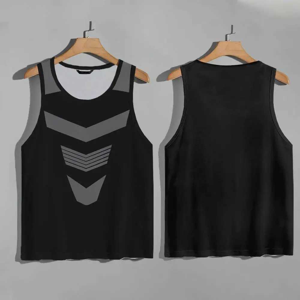 Fashion Quick Dry Breathable Male Vest Summer Casual Sleeveless Shirt Outdoor Fitness Sports Loose Tee Gym T-shirt Man Tank TopT250318