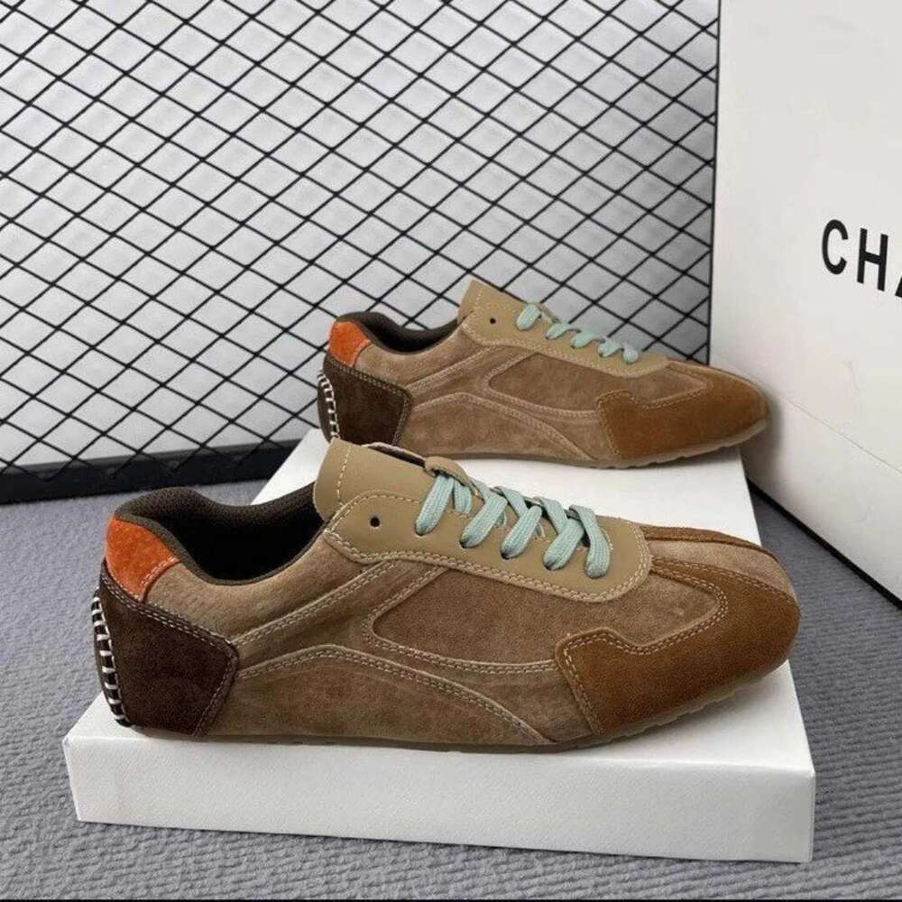 Casual Breathable Non-slip Walking Sneakers Women Outdoor Comfortable Fashion Lace Up Running Netting Sport Shoes 2025