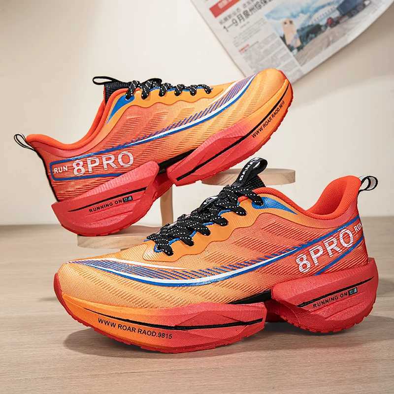Marathon Mens Sports Running Shoes Casual Carbon Plate Breathable Brand Wens Cfort Athletic Sneakers Tenis Race TrainingC250307