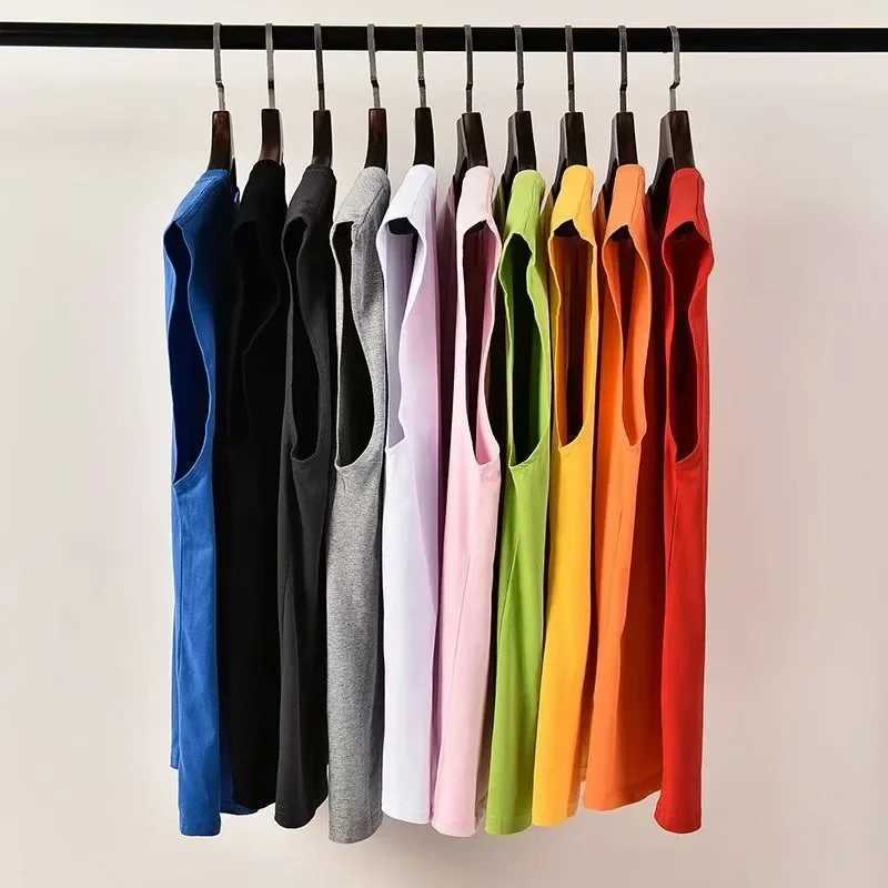Trendy Summer Cross-border Mens T-shirt Loose-fit Comfortable Basketball Sports Vest Mens Wear Shoulder Vest TopT250318
