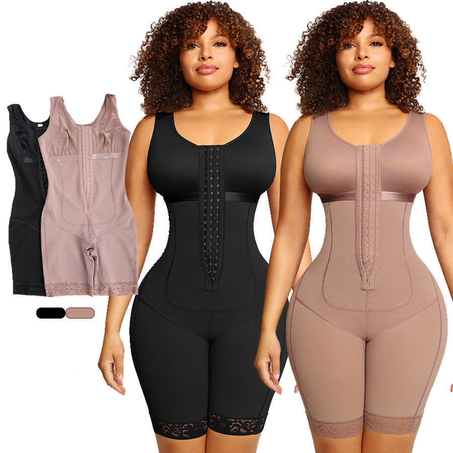 Hexin Firm Compression Big Size Tummy Control Shaper Shapewear Loose Weight Full Body Jumpsuit for Women