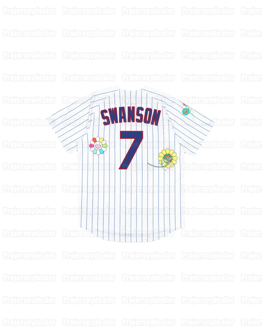 18 Shotac2025 Tokyo Series Takashi Murakami Jersey Kyle Tucker Dansby Swanson Trey Mancini Patrick Wisdom 00112233 This baseball uniform is a quick-dr