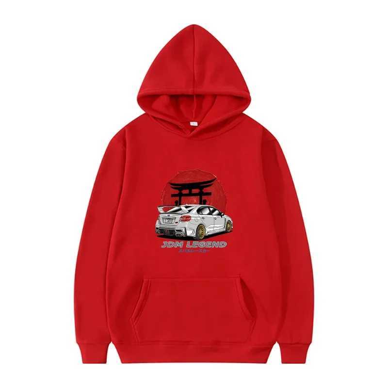 Jdm Culture Subaru Performance Car Hoodie Mens Fashion Casual Hooded Sweatshirt Autumn and Winter Hoodie Korean SportswearT250307