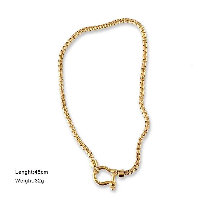 Necklaces For Women Couples Personality Simple Hip Hop Fashion Clavicle Chain Party Jewelry Accessories