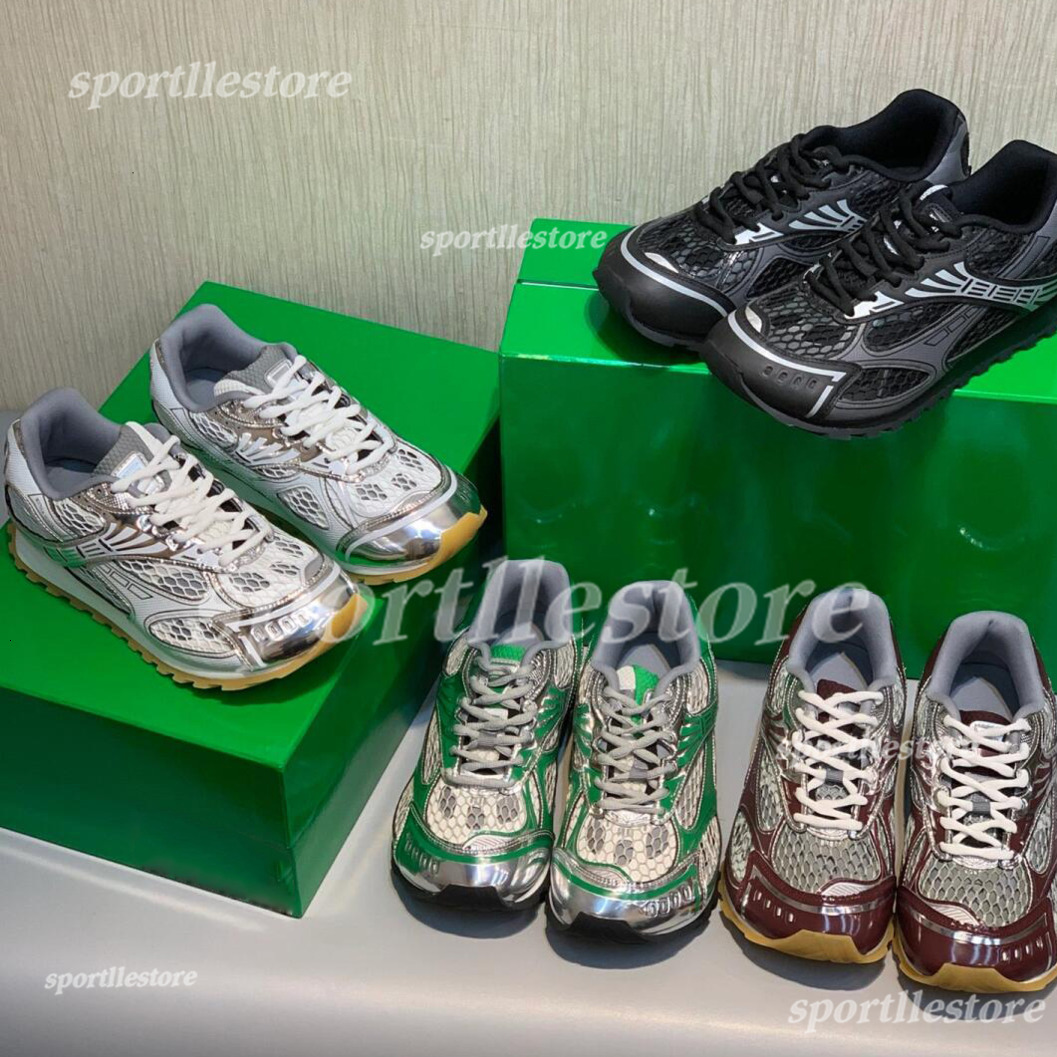 Designer Sneaker Orbit Shoes Men Women Sneakers Sports Breathable Leather Mesh Matching Lace Up Casual Thick Soled Mixed Color Running Shoes35-46