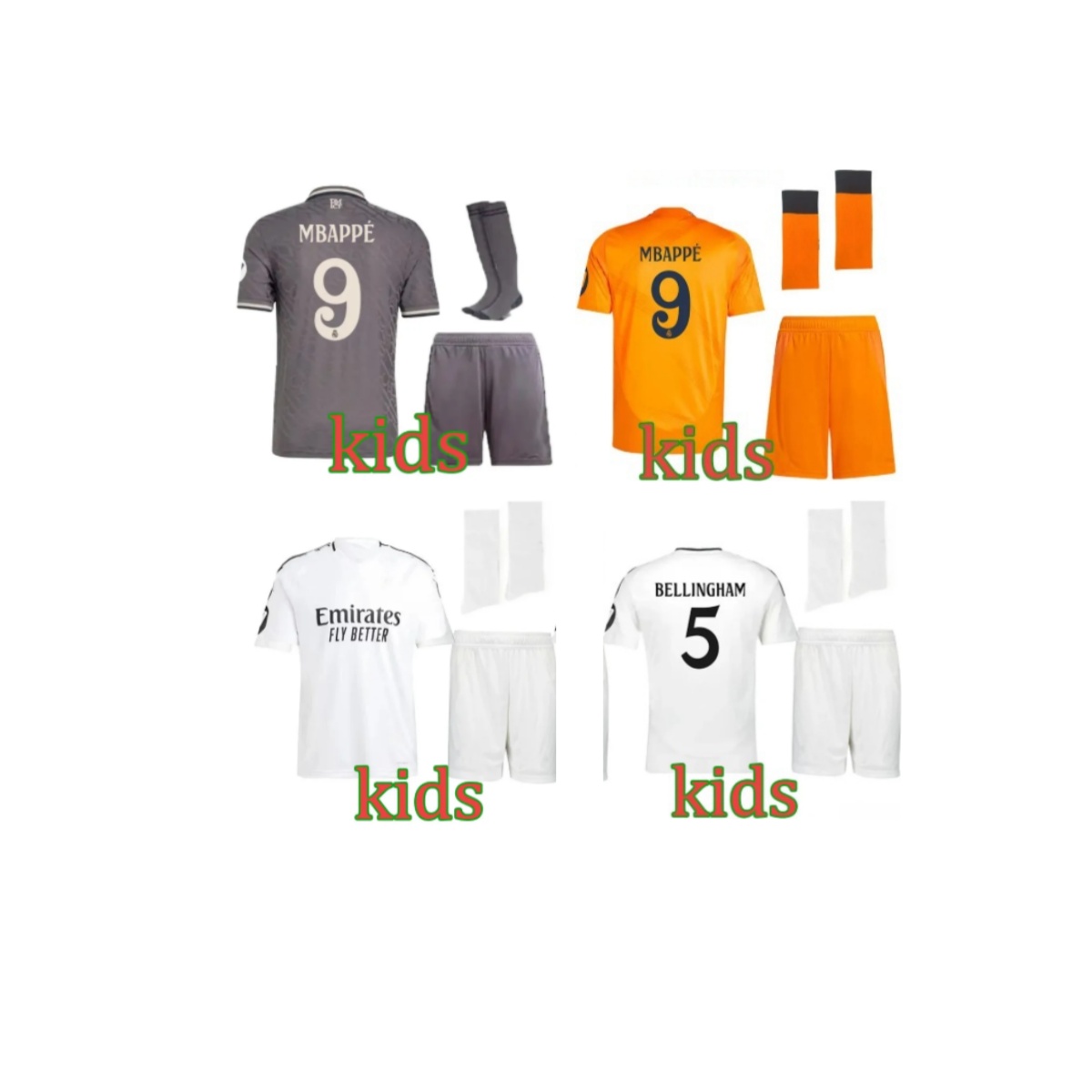 2425 Reals madridMBAPPE football shirt VINI JR TCHOUAMENI ALABA ASENSIO MODRIC BELLINGHAM soccer jerseys RODRYGO kids football kits.