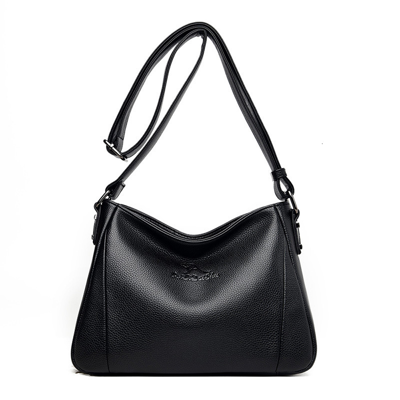 2025 Summer New Fashion Designer Light Luxury Large Capacity Waist Crossbody Bag Simple Soft Leather Wallet Single Shoulder Handbag Storage Bag