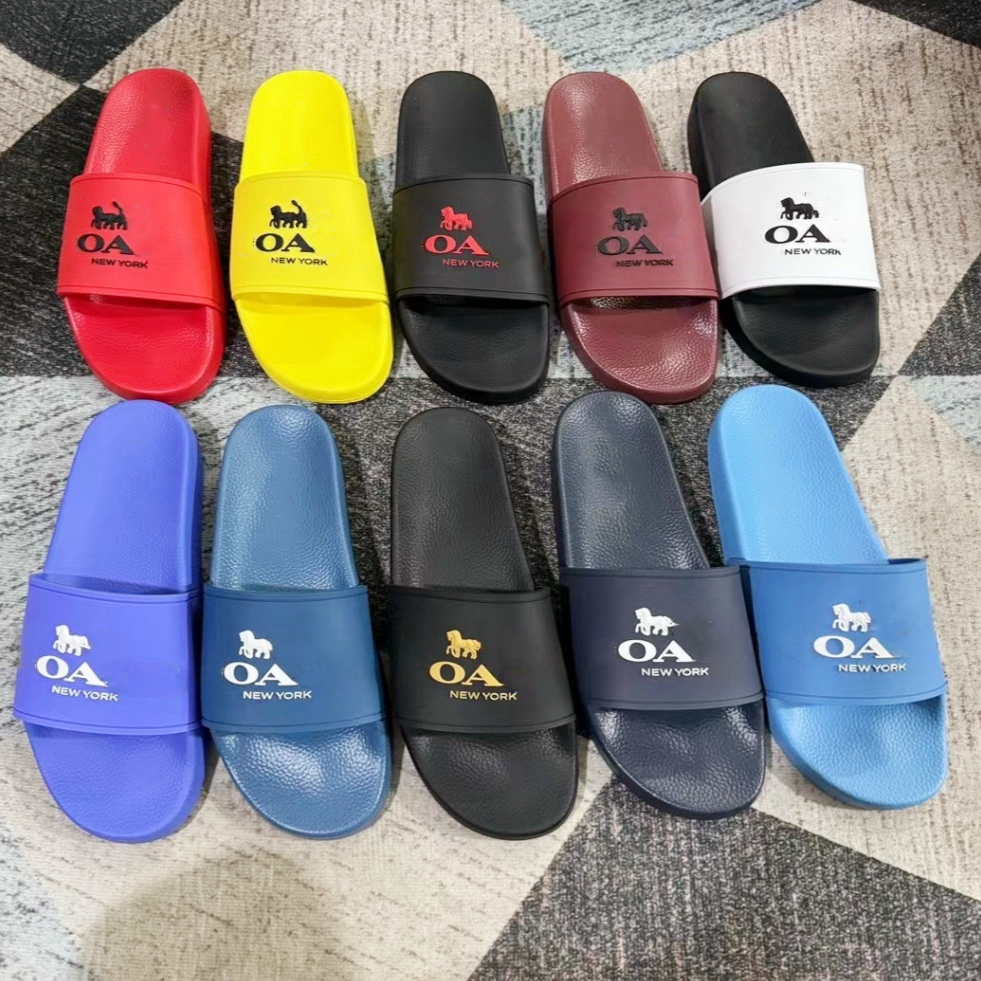 Womens Man Luxury sandal cherry slide Designer slipper sacoche Horse canvas Sandale Summer Flat Shoes New york Outdoor sandalen Sac Beach Leather Pool Mule sliders