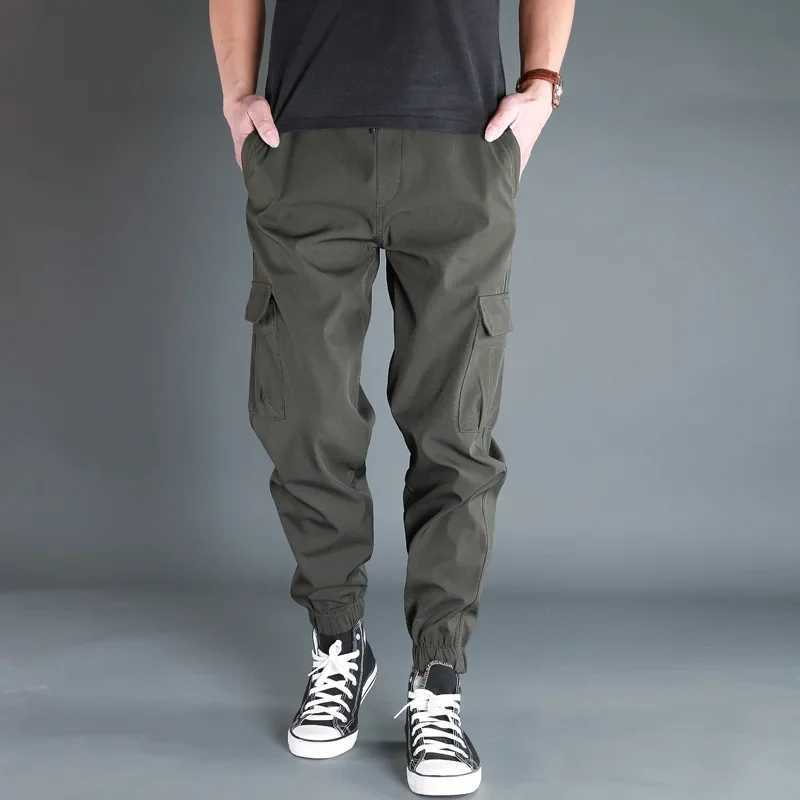 Spring Autumn Stretch Causal Pants Men Military SoftShell Waterproof Outdoor Hiking Cargo Pants Tactical Trousers 6XLT250308