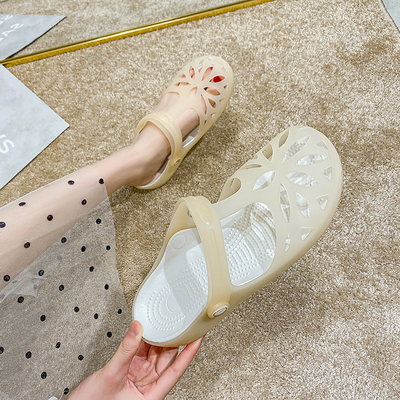 Free Shipping Designer Sandals 2025 Summer Jelly Hole Women Slippers Fashion Designer New Soft Bottom Sandals Super Comfortable Outdoor Casual Beach S
