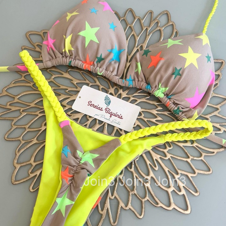 New Fashion Gathered Braids Bikini Split Swimsuit Brazilian Beach Swimsuit Biki