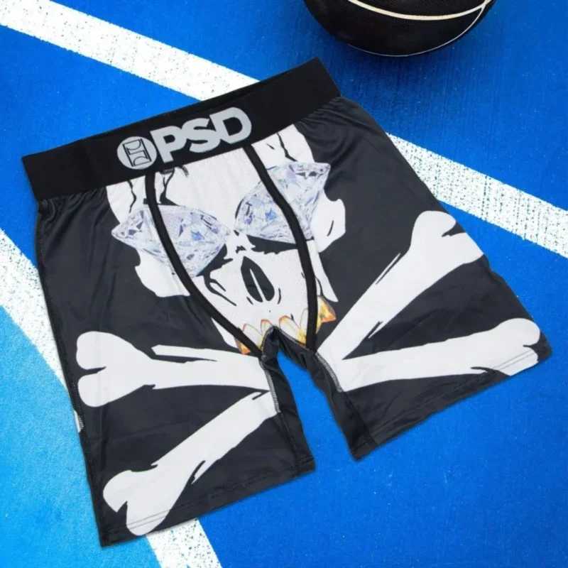Men's Shorts Men Underwear Summer Breathable Mens Boxers Sexy Underpants Male Plus Size Man Panties Fashion Print Men Boxershorts Trunks Y250307E