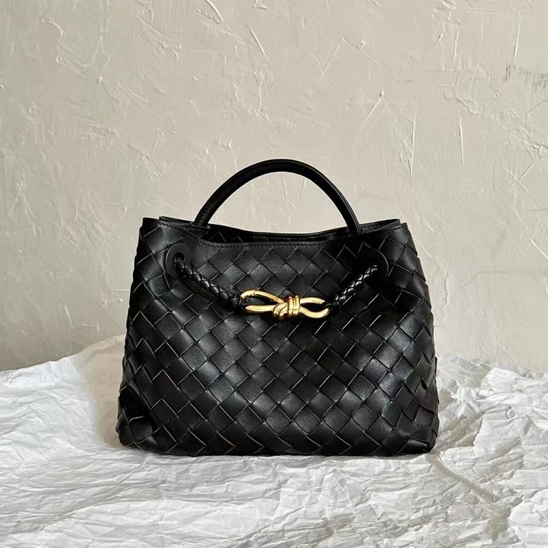 Advanced Handheld Crossbody Women's Woven Sheepskin Backpack, High End Small Square Bag, Genuine Leather, Colorful Autumn And Winter Collection