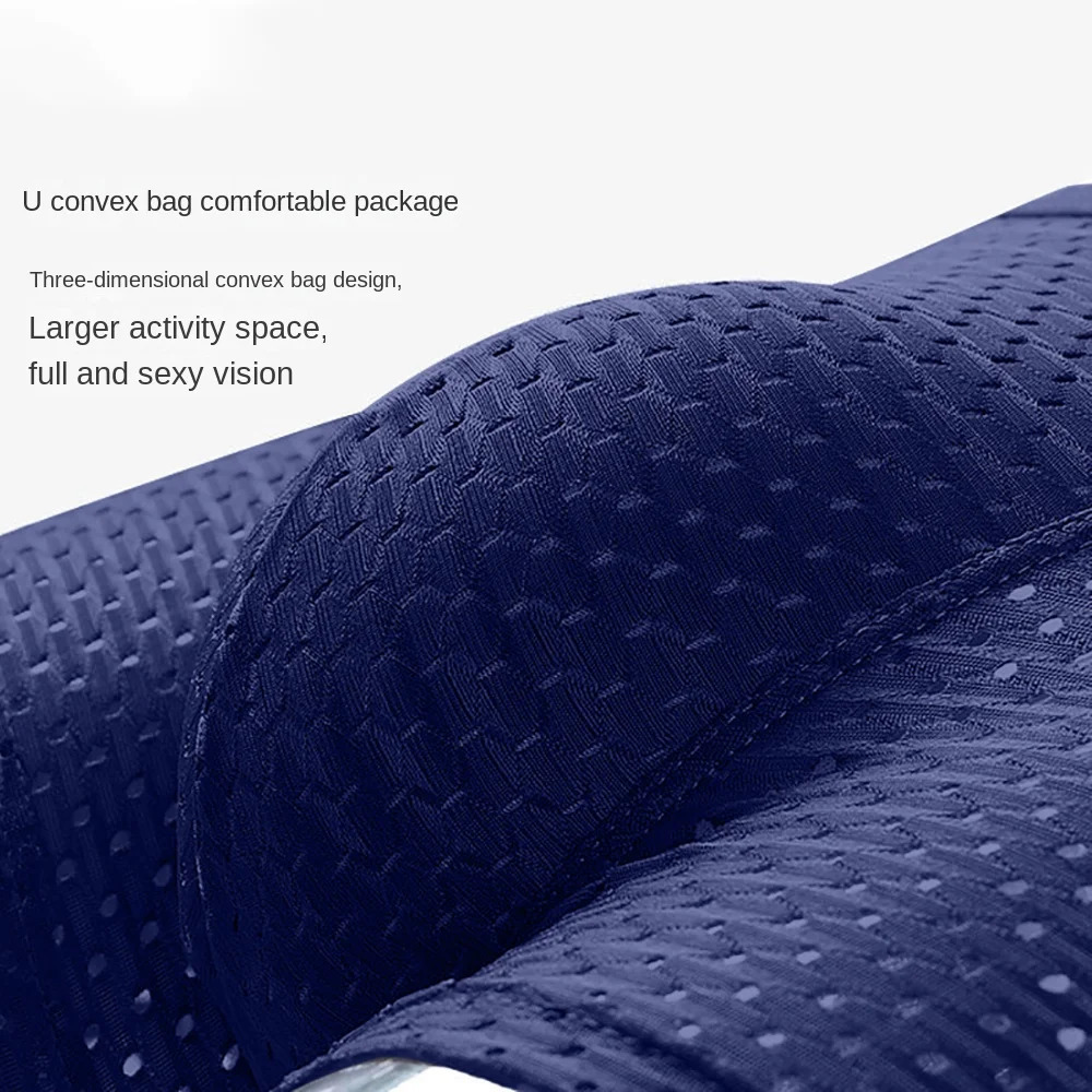 Men Panties Male Underpants Man Pack Shorts Boxers Underwear Slip Homme Calzoncillos Bamboo Hole U Convex Pouch Large Size 5XL 250226Z