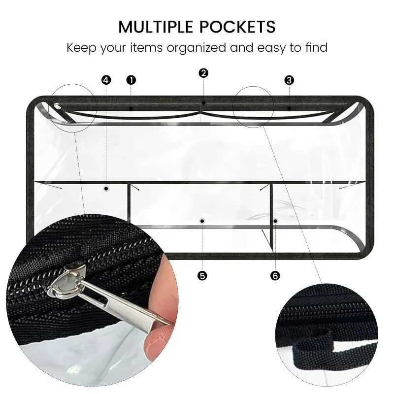 New Arrival XL Clear Divider Bogg Bag Accessories EVA Rubber Waterproof Shopping Basket Extra large Beach Pool Jelly Tote Bogg Bag Organizer T250307