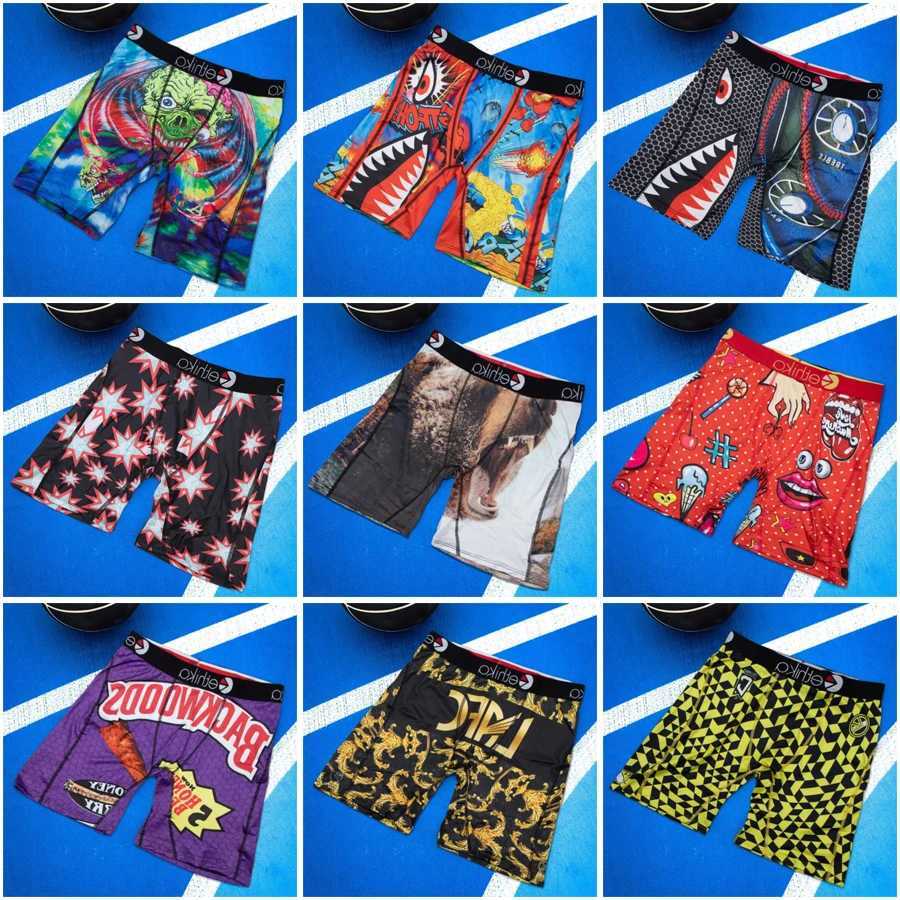 Men's Shorts OZPSD 1Pcs Sexy Men Underwear Boxers Mens Panties Lingerie Breathable Printed Mens Underpants Plus Size L-3XL Man Boxer Briefs Y2503