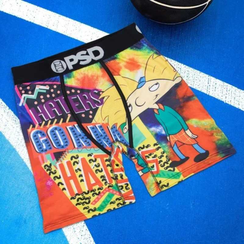 Men's Shorts Men Underwear Summer Breathable Mens Boxers Sexy Underpants Male Plus Size Man Panties Fashion Print Men Boxershorts Trunks Y250307E