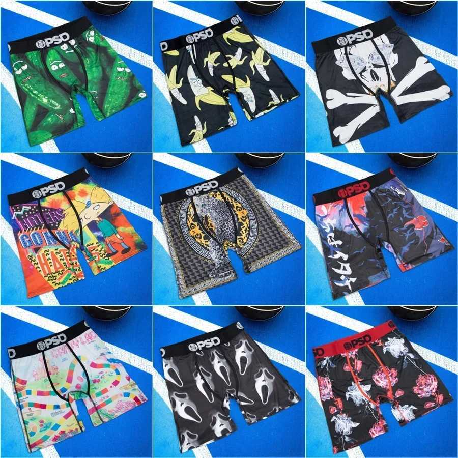 Men's Shorts Men Underwear Summer Breathable Mens Boxers Sexy Underpants Male Plus Size Man Panties Fashion Print Men Boxershorts Trunks Y250307E