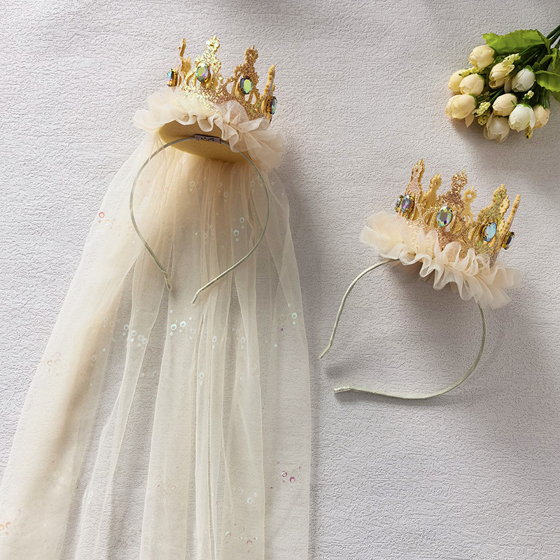 Hair Accessories Halloween Mouse Ears Headband Movie Character Sequin Hairband Boys Festival Women Party Cosplay Kids 220909