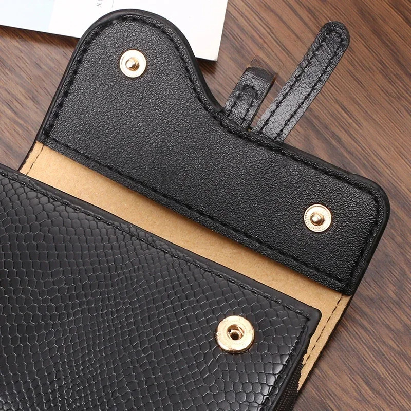 2025 New Short Hot Fashion New Small Brand Leather Designer Card Bag Handbag Women's Wallet