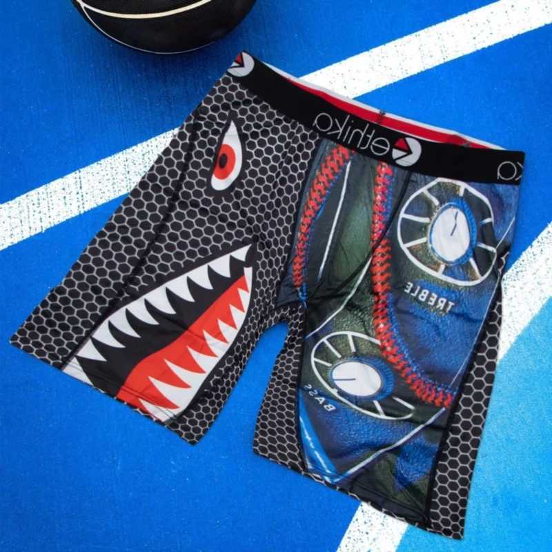 Men's Shorts OZPSD 1Pcs Sexy Men Underwear Boxers Mens Panties Lingerie Breathable Printed Mens Underpants Plus Size L-3XL Man Boxer Briefs Y2503