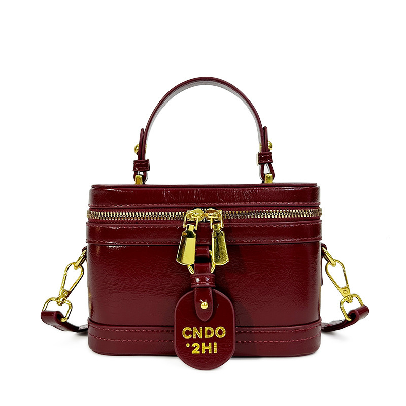 Elegant High end Women s Portable Bucket Bag 2025 New Designer Fashionable Women s Bag Multifunctional Handbag Shoulder Crossbody Bag