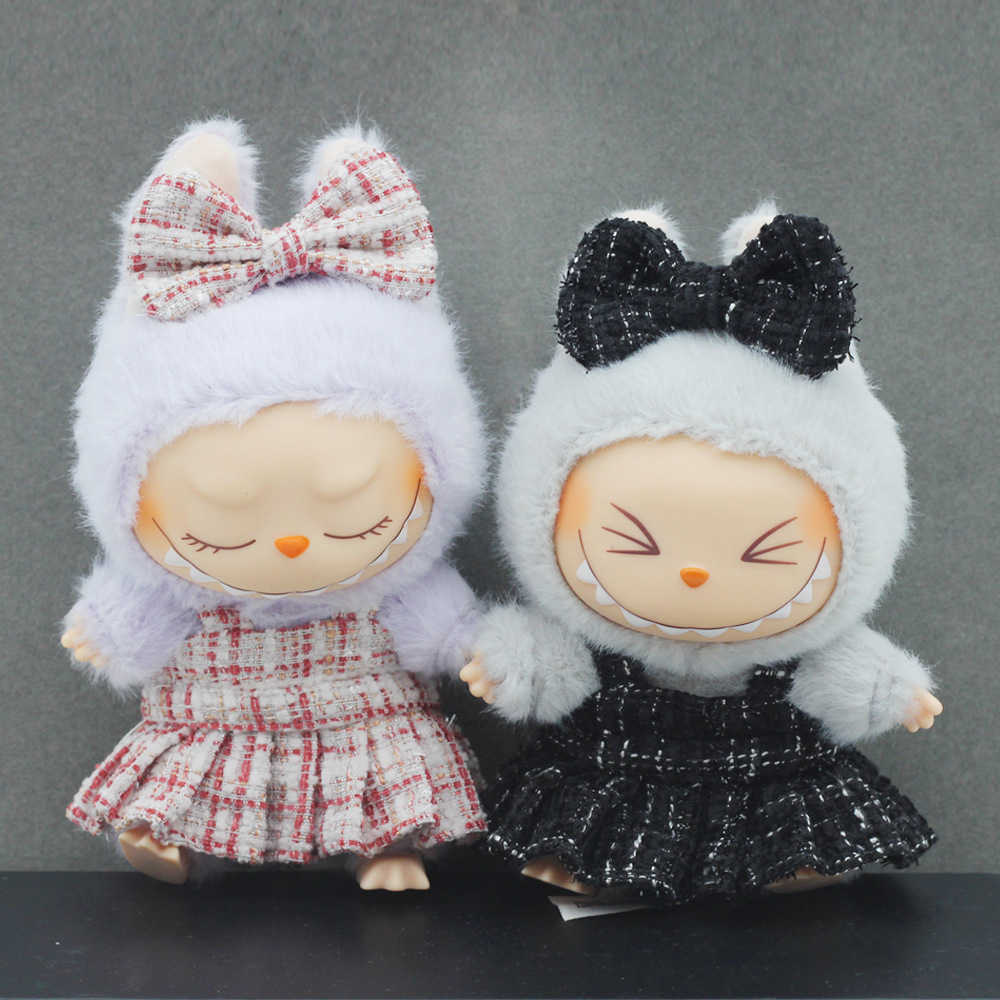 Doll Apparel 10CM Cotton EXO Doll Dress Fragrant Style Strap Skirt 17cm Lacquer Blind Box Doll Strap SkirtY2503070NGP