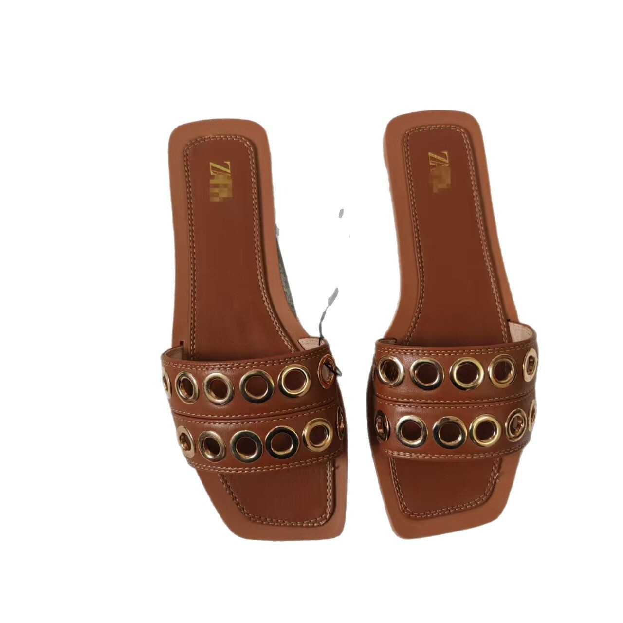Summer New Flat Sandals With Hardware Buckle Hollow Designer Sandals Fashion Designer Multi Functional Light Free Shipping Luxury Women Slippers Casua