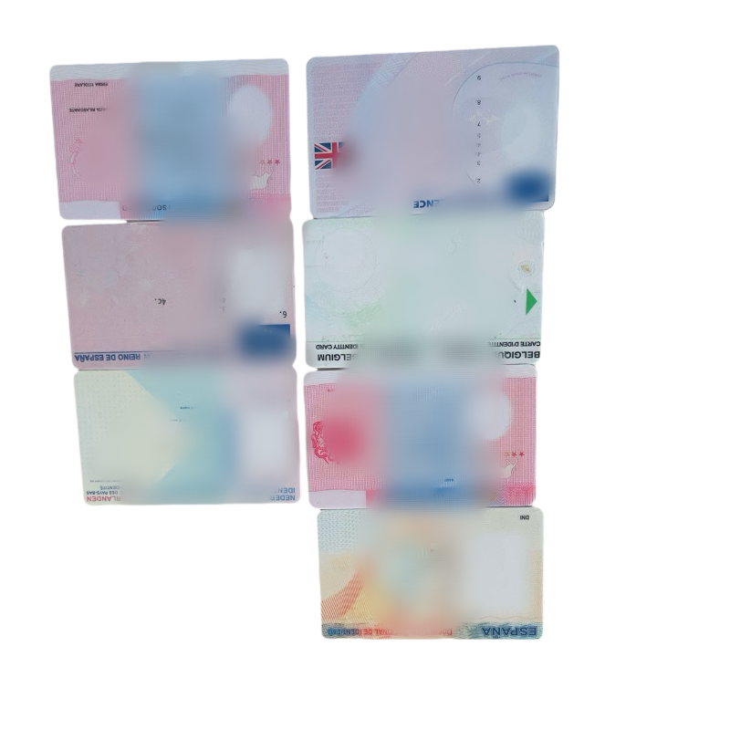 Custom plastic card portrait card Student card Overseas work card Custom Korea login COS entertainment prop card Customizable Identity Card with