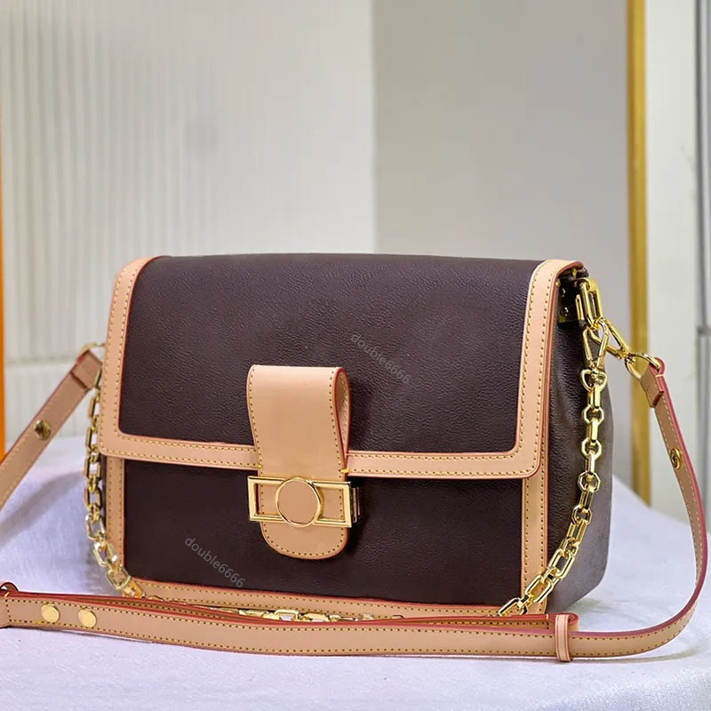 Designer shoulder bag, handbag, stuff bag, women's crossbody bag, shiny postman's coated canvas leather clutch, envelope bag, chaise longue bag, messenger bag, travel bag