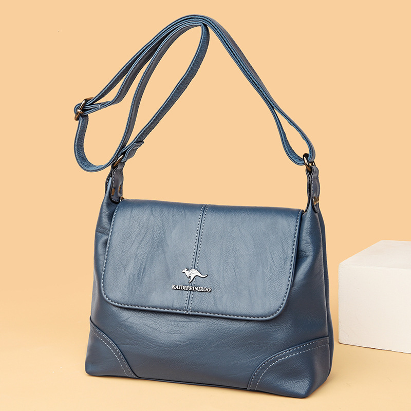 2025S Spring And Summer Designer s New Cross Shoulder Crossbody Bag High Quality Leather Fashion Women s Embroidered Thread Handbag