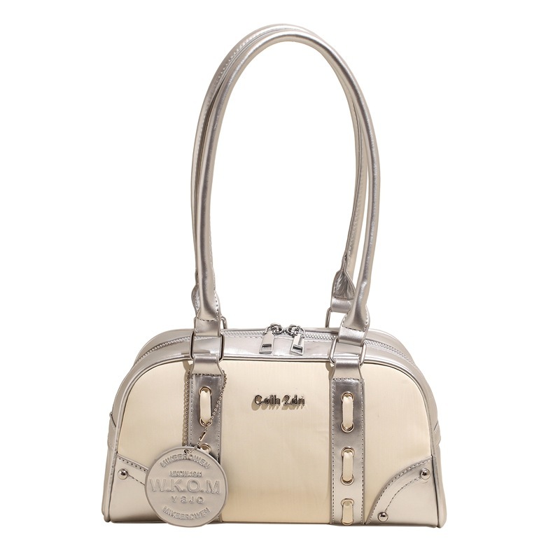 Shoulder Fashion Crossover 2025 Spring Designer s New Handheld Bowling Women s Multi Functional Armpit Bag