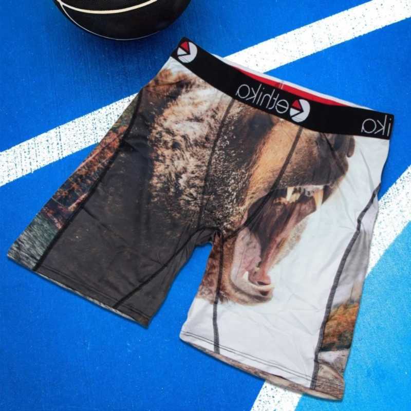 Men's Shorts OZPSD 1Pcs Sexy Men Underwear Boxers Mens Panties Lingerie Breathable Printed Mens Underpants Plus Size L-3XL Man Boxer Briefs Y2503