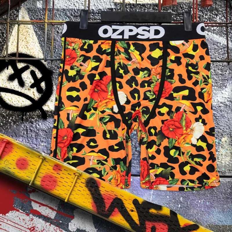 Men's Shorts OZPSD Sexy Men Underwear Boxers Cueca Male Panty Lingerie Men Underpants Boxershorts Plus Size Breathable Print Man Boxer Briefs Y25