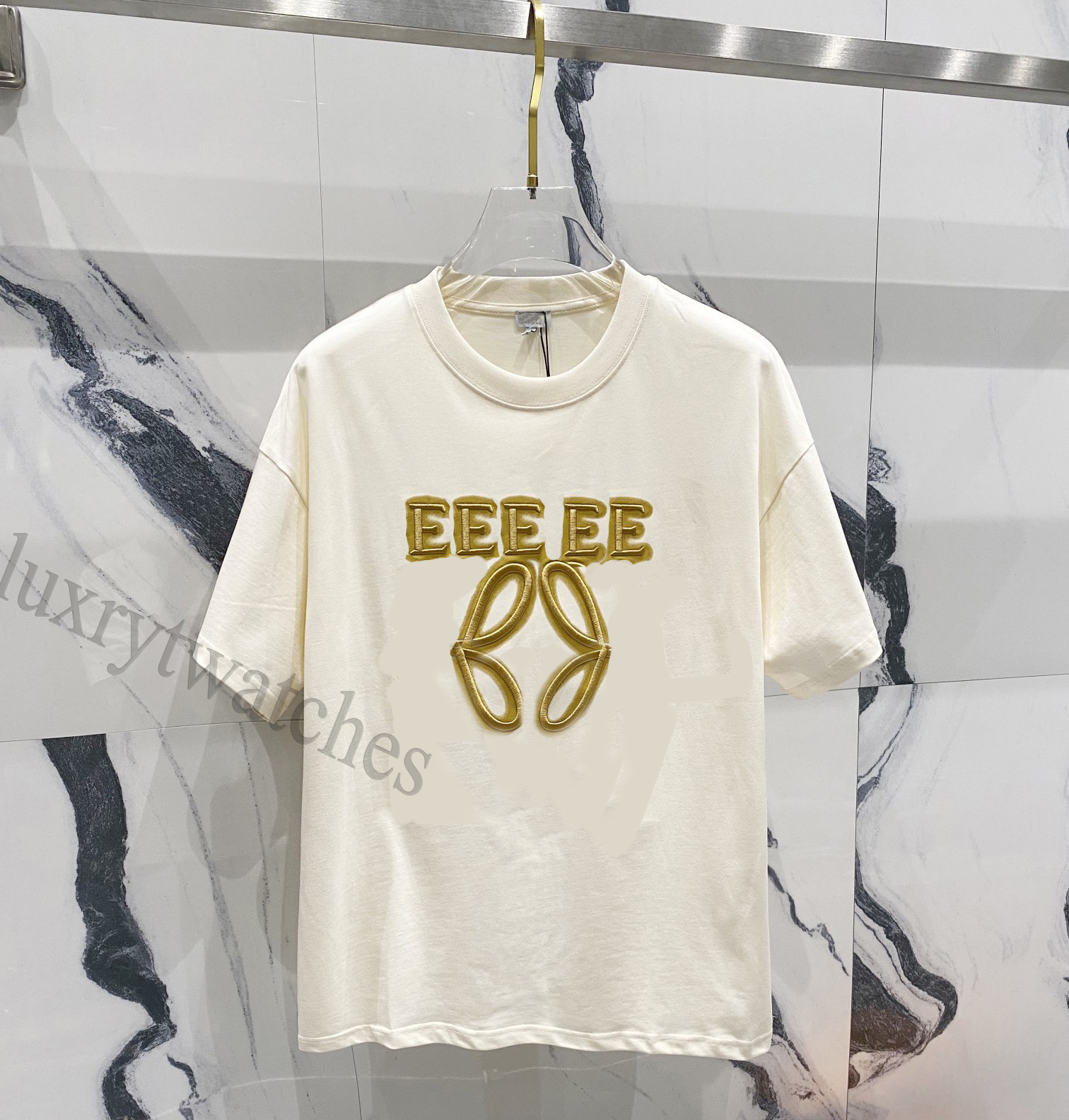 designer t shirt mens loes tshirts Clothing Summer New Men's Pure Cotton letter print oversized shirt sweatshirt tee pullover cotton man Black t-shirt