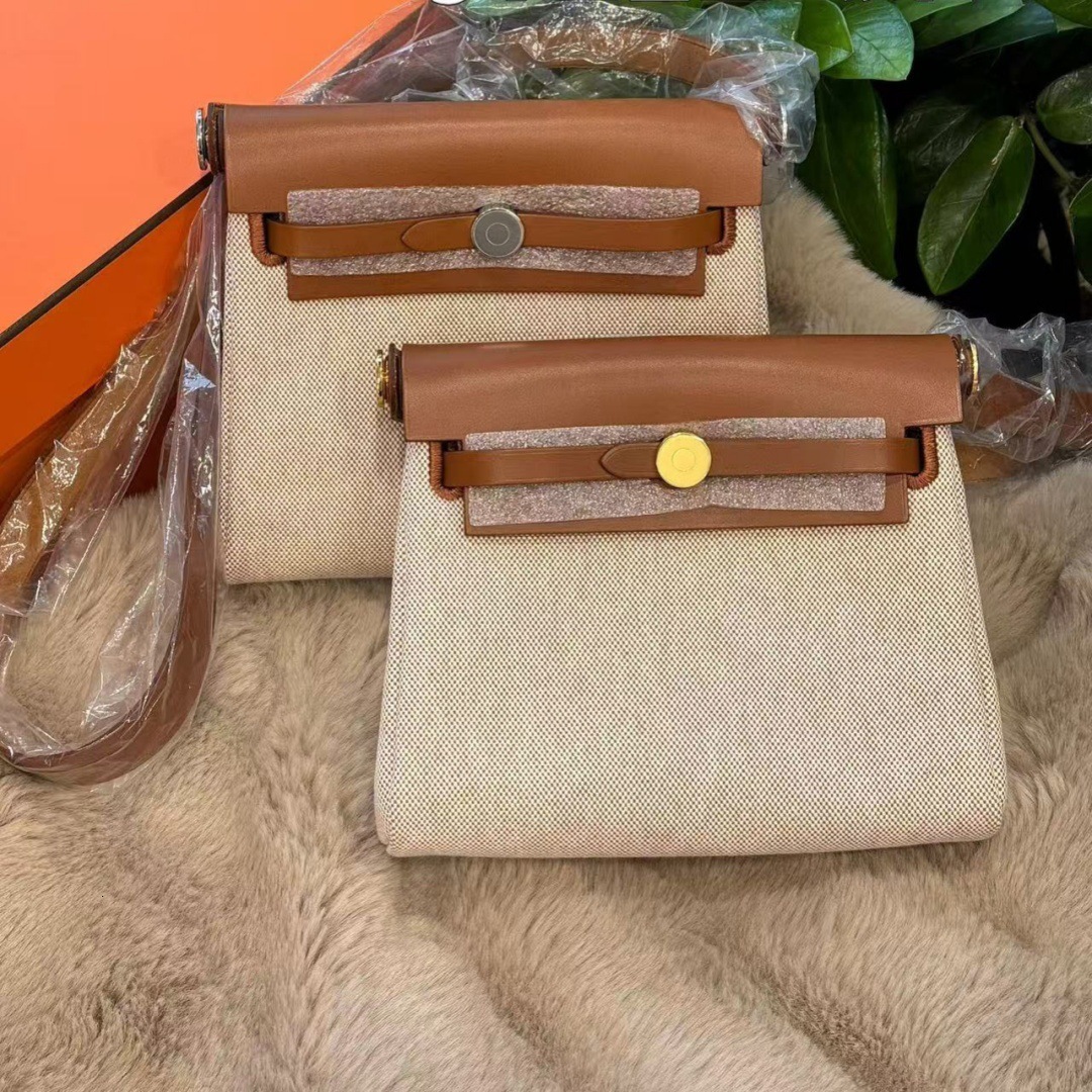 2025 Spring And Summer New Handmade Luxury Mini Handbag Canvas Cowhide Splicing Designer Bag Original Crossbody Bag Fashion Single Shoulder Women S Ba