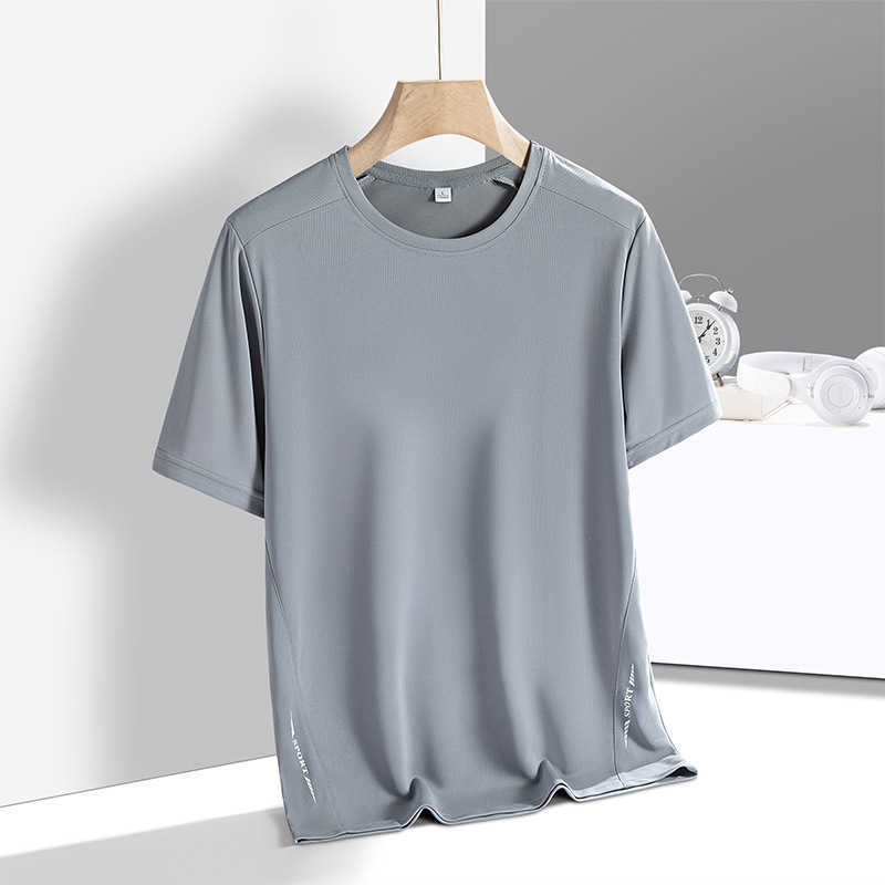 Jogging Clothing Summer Mens Quick Drying Short Sleeved T-shirt Breathable Sweat Sports Fitness Running Outdoor Hiking Lightweight Top for Women H2503