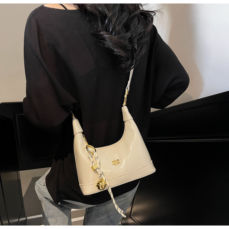 Advanced Women s 2025 New Handheld Bull Horn Bag Fashion Designer High Quality Multi Functional Fashion Light Luxury Style Single Shoulder Wallet Cros