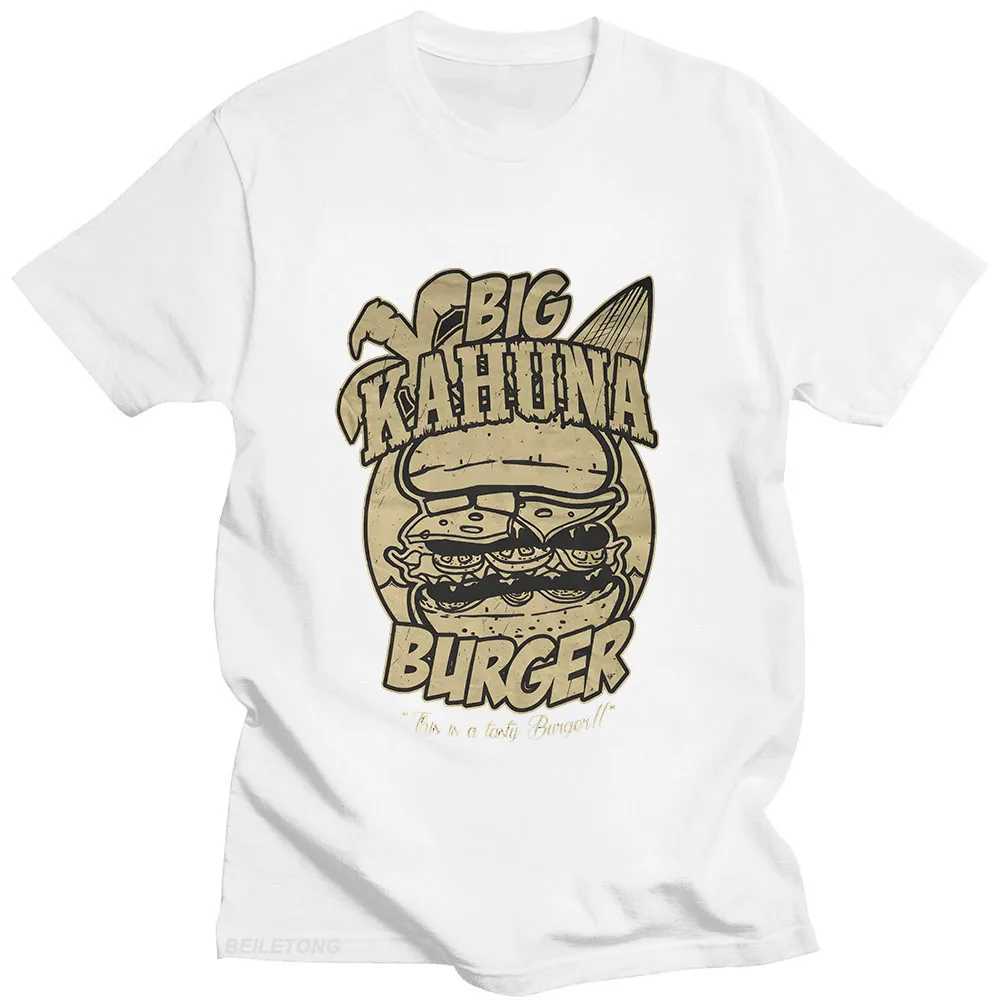 Women's T-Shirt Big Kahuna Burger T-shirt Aesthetic Clothing Harajuku Kawaii T-shirt Cartoon Printed Cute Comfortable T-shirt Sudaderas Soft Top 