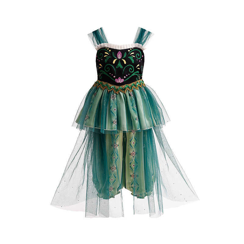 Girl's Dresses Jasmine Princess Skirt Aladdin Magic Lamp Princess Skirt Set Ten Thousand Childrens Dress Cos Playsuit Y250307QMH7