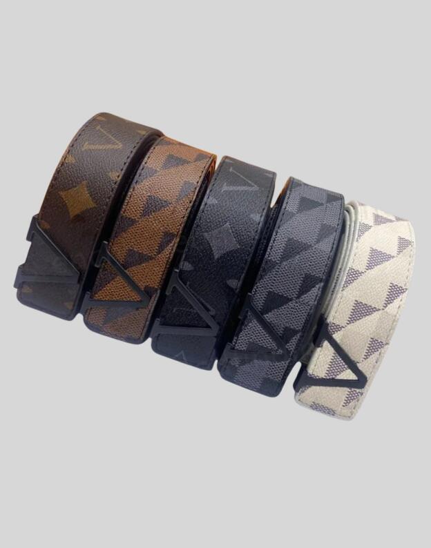 Designer belt men belts for women designer mens belt luxury belt length 100-120CM woman belt fashion luxury casual letter smooth buckle box