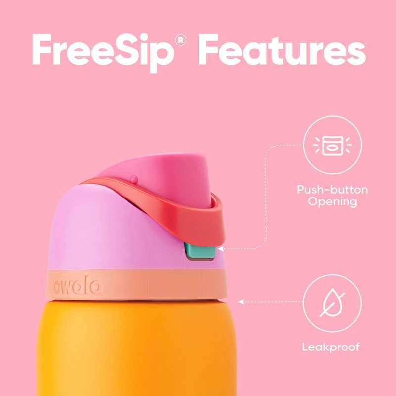 Owala Cup Vacuum Flasks Thermoses Water Bottle Drinkware Thermo Tumbler Stainless Steel Thermal Mug Original Cold Hot CoffeeT250308