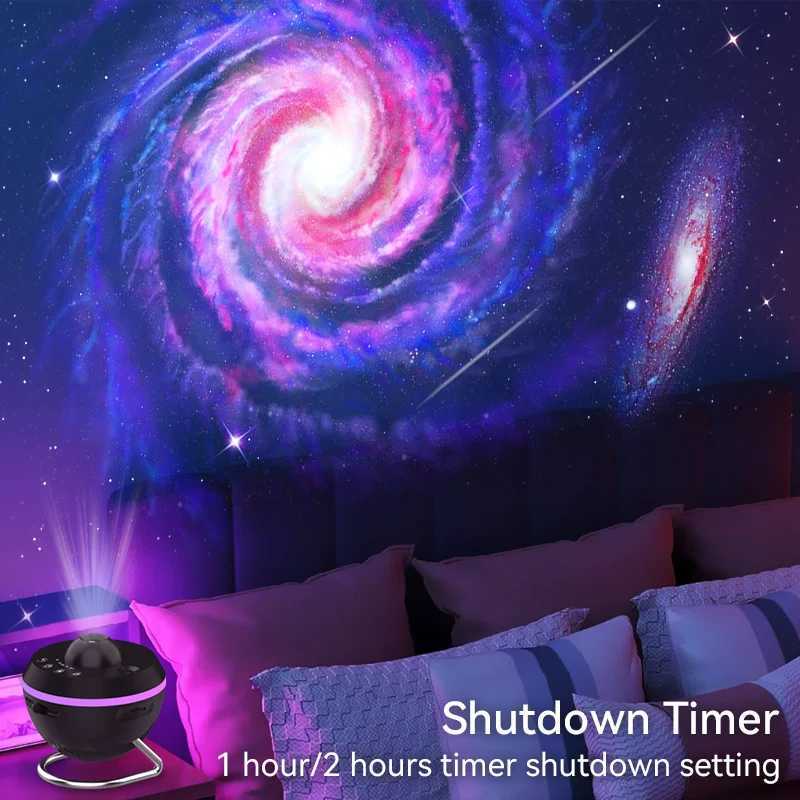12 IN 1 Galaxy Star Projector with Meteor Ultra Clear Night Light Lamp Rotary Space Ball Planetarium Projector Lights for Kids G M250308