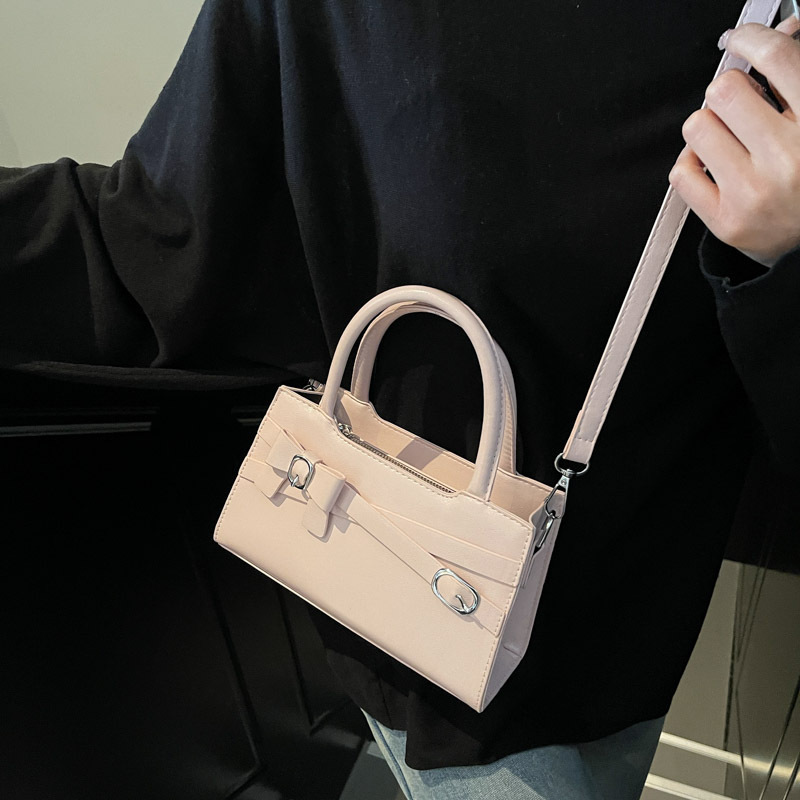 Fashion Niche Shiny Leather Mini Bag Single Shoulder Crossbody Bag Spring 2025 Designer s New Original Multi functional Casual Handbag Storage Bag