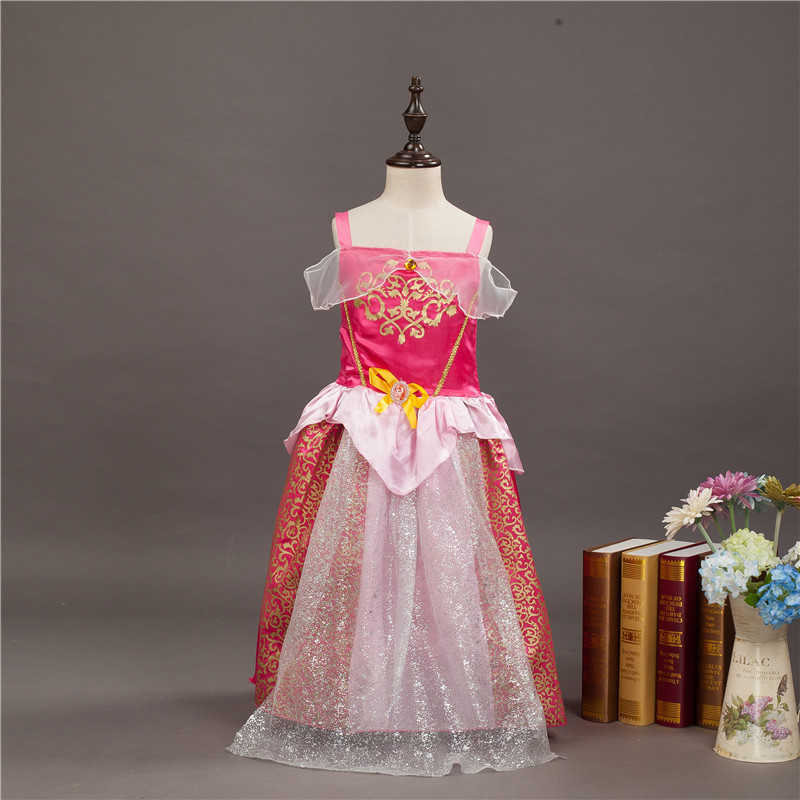 Girl's Dresses Princess dress girl performance dress Snow White Cinderella childrens masquerade ball dress Y2503079MG1