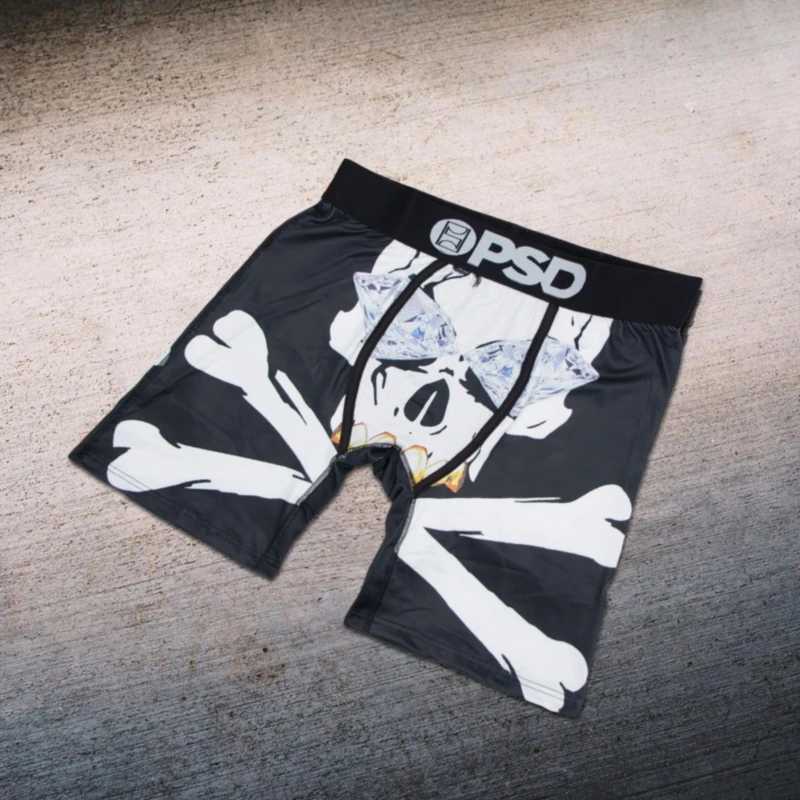 Men's Shorts OZPSD Men Boxers Sexy Men Boxershorts Mens Long Printed Boxer Briefs Mens Underpants Plus Size Breathable Man Underwear Panties Y250