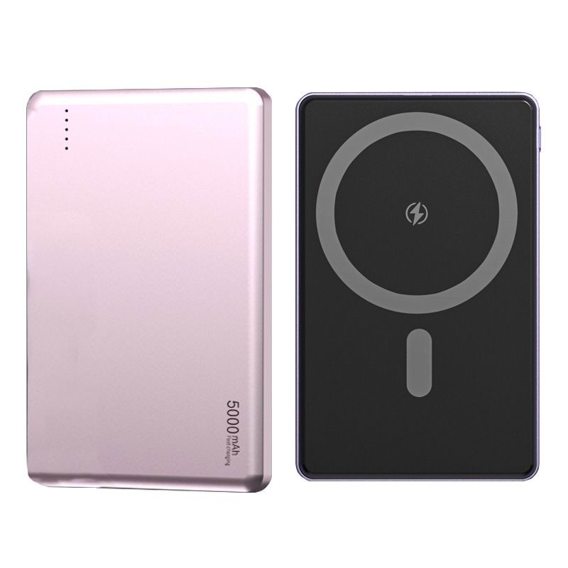 Ultra-Slim Portable Charger 5000mAh Power Bank Magnetic Wireless Super Fast Charging Power bank For iPhone Samsung 2025 New