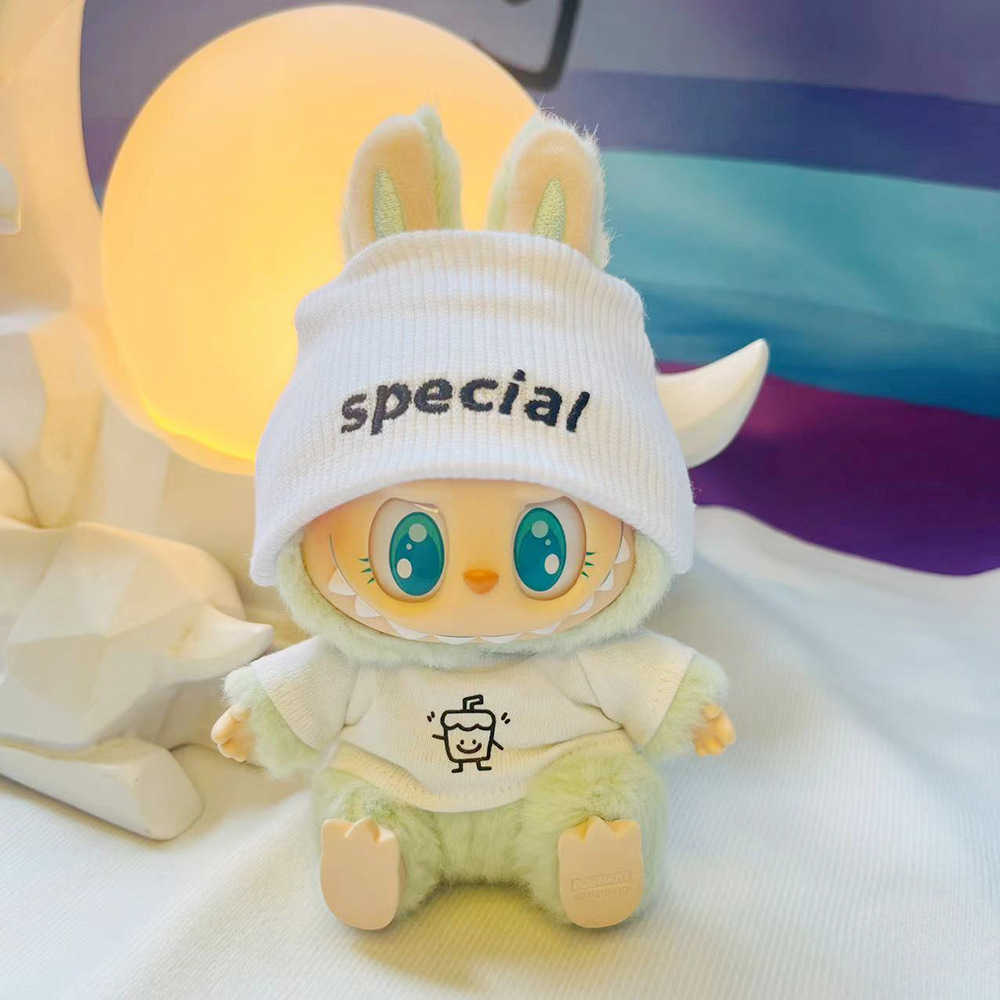 Doll Apparel Trendy POPMART Bubble Mart Sitting Party Second Generation Vinyl Doll Clothes Casual Clothes Shoulder BagY250307FX55