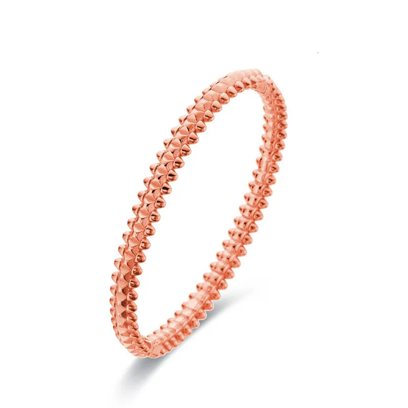 Stainless Steel Gear Shape Bracelet Chic Snake Bone Desgin Bangle For Women Personality Jewelry Couple Souvenir Gift 250303
